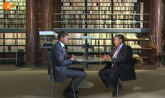 Sigmar Gabriel im Sommerinterview