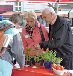 Gabriele Schuh und Herbert Kastner, Mitglieder im SPD-Fraktionsvorstand, beim Umwelttag in Bochum 2012. Gabriele Schuh und Herbert Kastner, Mitglieder im SPD-Fraktionsvorstand, beim Umewlttag in Bochum 2012.