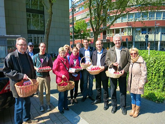 SPD Bochum, Husemannplatz, Ostern 2014