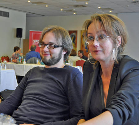 Bastian Hartmann (Wiemelhausen) und Simone Gottschlich (Altenbochum) sind neu im Rat. Bei der Klausurtagung nahmen sie am Workshop "Wirtschaft, Planung, Mobilität" teil.