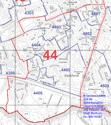 Wahlbezirk 44 - Langendreer-West - Zum Vergrößern bitte anklicken (pdf)
