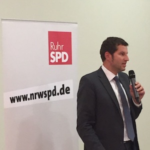 Thomas Eiskirch, Landtagsabgeordneter aus Bochum und Mitglied im Sprecherkreis der RuhrSPD