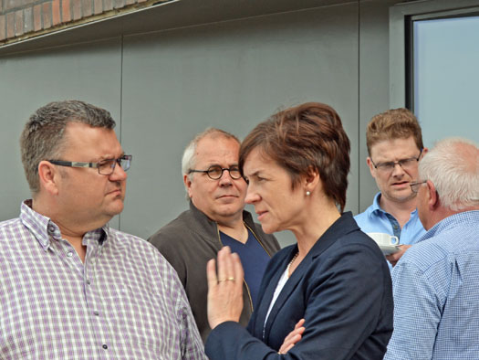 Im Bild (v.l.): Jörg Czwikla, Johannes Scholz-Wittek, Susanne Mantesberg, Dirk Meyer und Reiner Kühlborn.