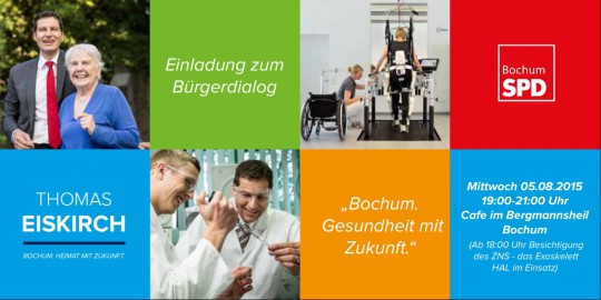 Bürgerdialog: Bochum. Gesundheit mit Zukunft.