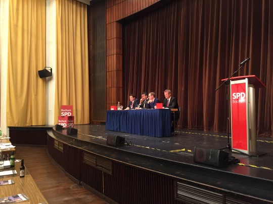 Impression vom Parteitag SPD Bochum 3