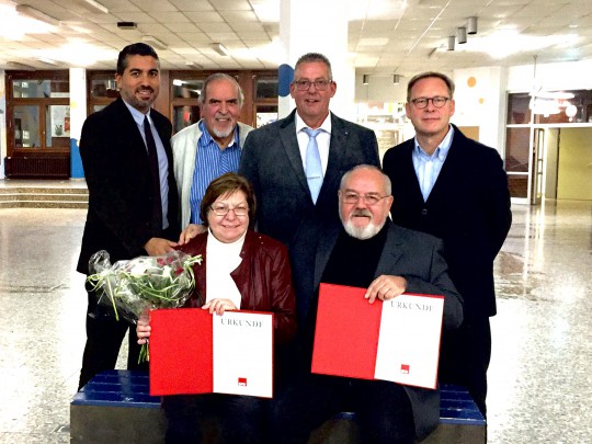 50 Jahre Mitgliedschaft in der SPD