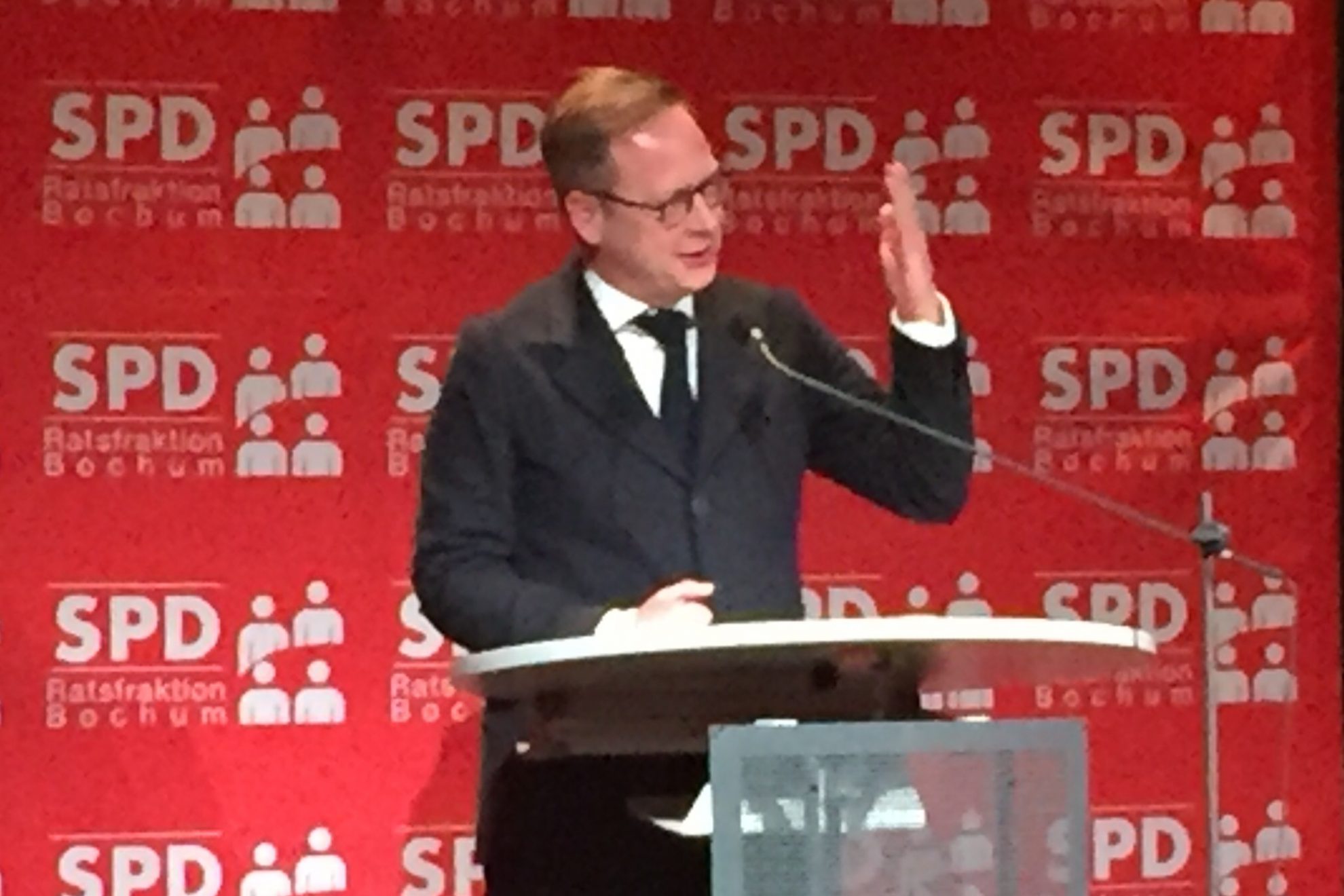 Neujahrsempfang der SPD Bochum 2016: Karsten Rudolph, Vorsitzender der SPD Bochum