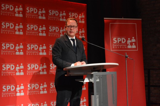 Neujahrsempfang der SPD Bochum 2016: Karsten Rudolph, Vorsitzender der SPD Bochum
