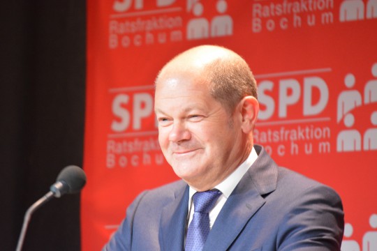 Neujahrsempfang der SPD Bochum 2016: Olaf Scholz, Erster Bürgermeister der Freien und Hansestadt Hamburg