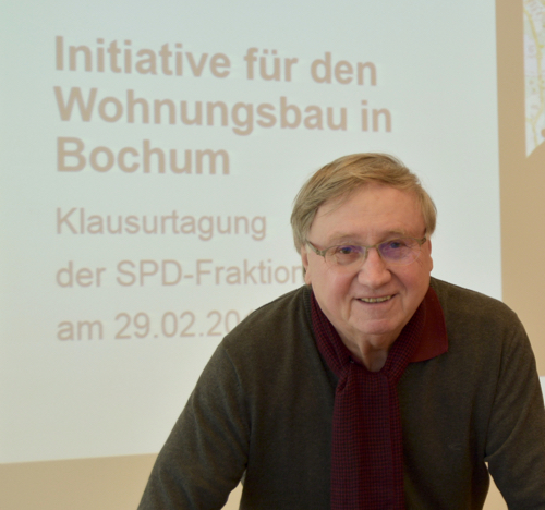Dieter Fleskes, stellvertretender Vorsitzender der SPD-Ratsfraktion und Sprecher der SPD im Ausschuss für Planung und Grundstücke