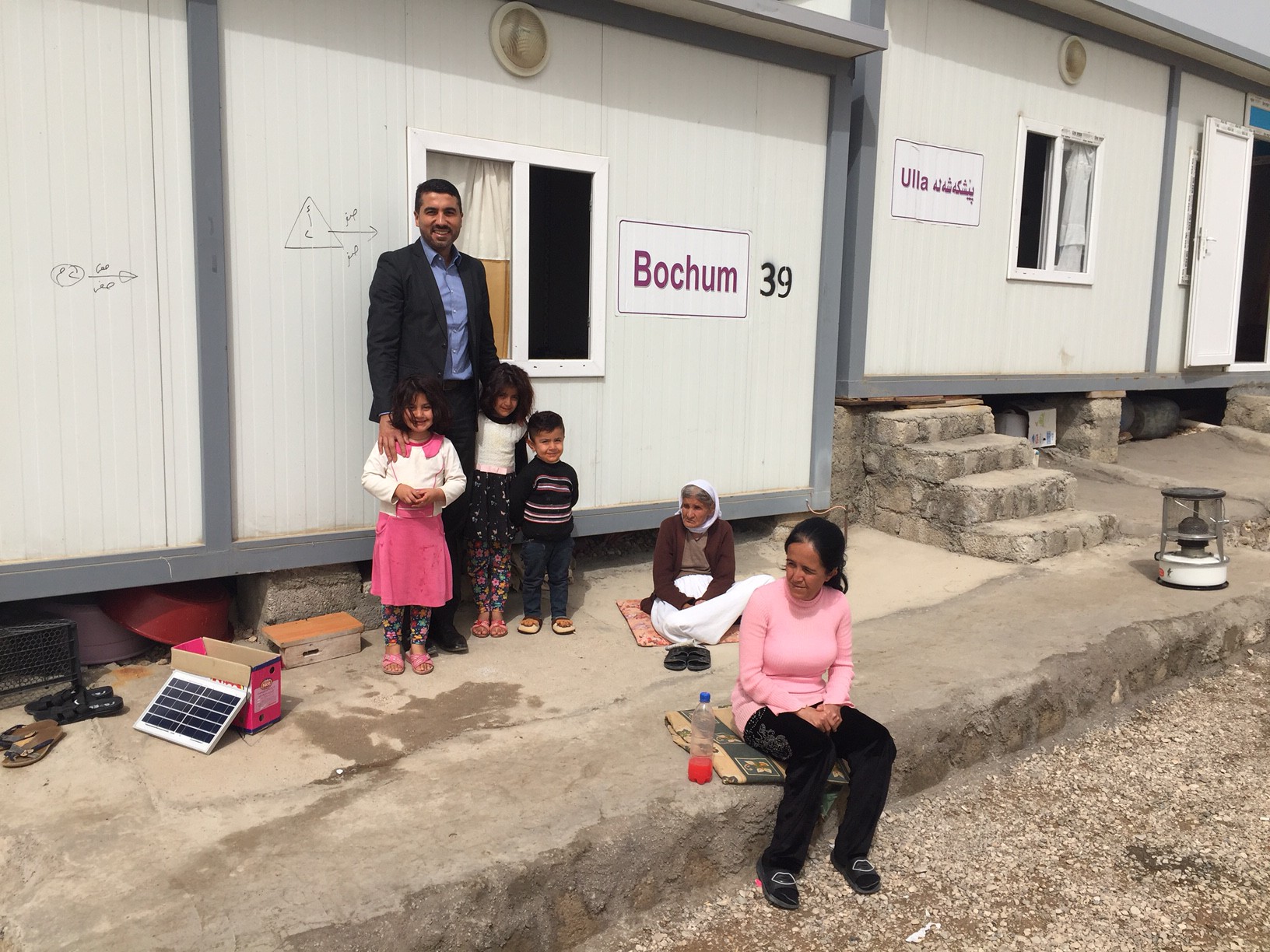 Flüchtlingsdorf im Irak mit MdL Serdar Yüksel
