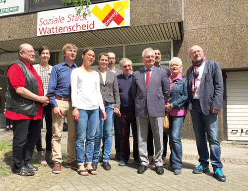Soziale Stadt Wattenscheid Städtebauförderung Gesunde Stadt Wattenscheid (c) SPD-Ratsfraktion Bochum, 2016