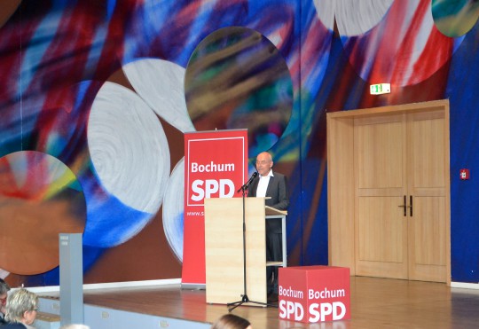 70 Jahre NRW - Matinee in Bochum: Hans Günter Golinski, Leiter des Kunstmuseums Bochum