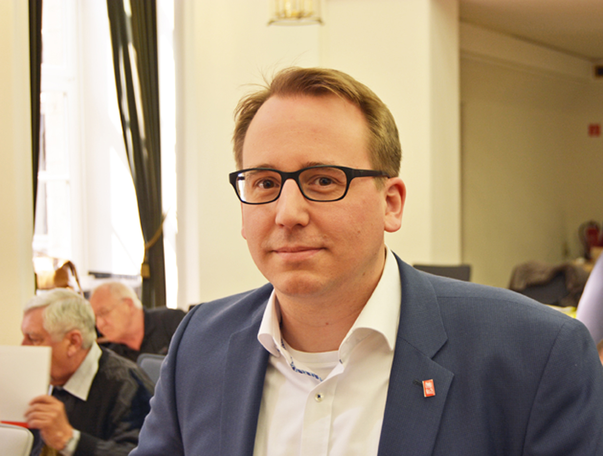 Burkart Jentsch, Mitglied der SPD-Ratsfraktion Bochum, 2016