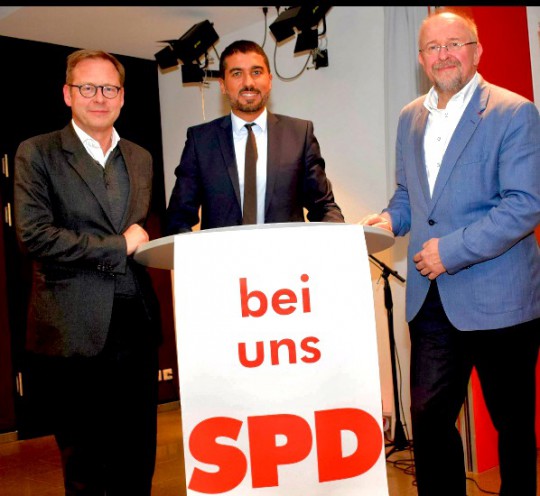 Karsten Rudolph, Serdar Yüksel und Axel Schäfer
