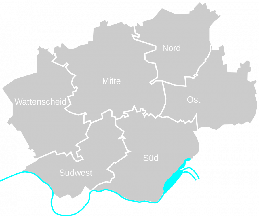 Bochums Stadtbezirke
