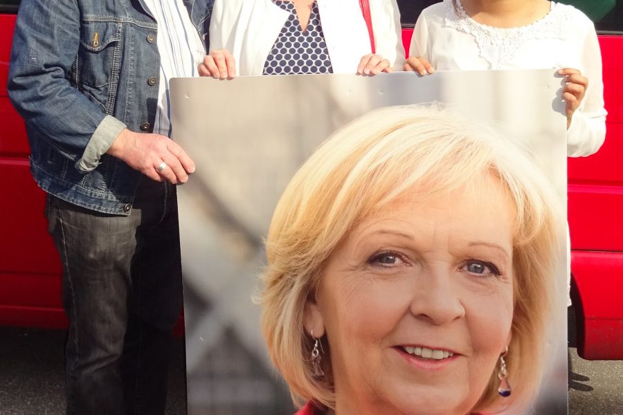 Helmut Breitkopf (seit 50 Jahren SPD-Mitglied), Carina Gödecke (Landtagspräsidentin) und Narin Arslan (18 Jahre, Jurastudentin, seit 2016 Juso-Mitglied) - #NRWIR #NRWwahlBO #ltnrw17 #ltwnrw17