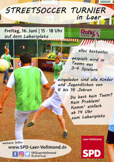 Laharicup 2017 der SPD Bochum Laer-Vollmond