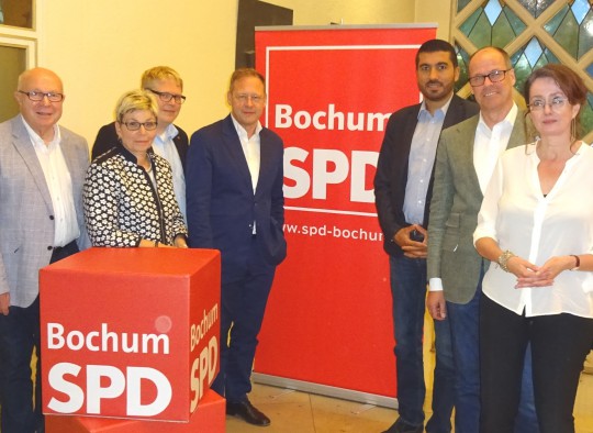 Geschäftsführender Vorstand der SPD Bochum (gewählt beim Parteitag am 26. Juni 2017)