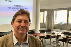 SPD-Ratsfraktion Bochum: Klaus Hemmerling ist Sprecher der SPD im Ausschuss für Umwelt, Sicherheit und Ordnung.