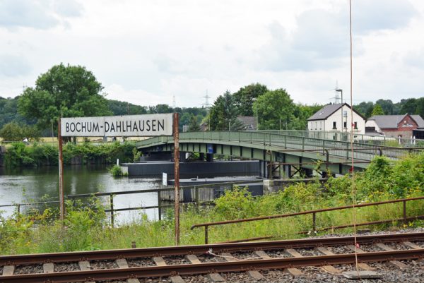 SPD-Ratsfraktion Bochum: Pontonbrücke Dahlhausen