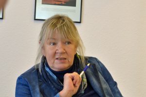 Gaby Schäfer möchte einen Teil der Lennershofstraße vom Verkehr abbinden.