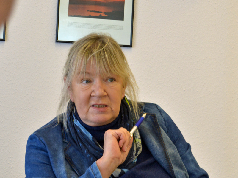 Gaby Schäfer möchte einen Teil der Lennershofstraße vom Verkehr abbinden.
