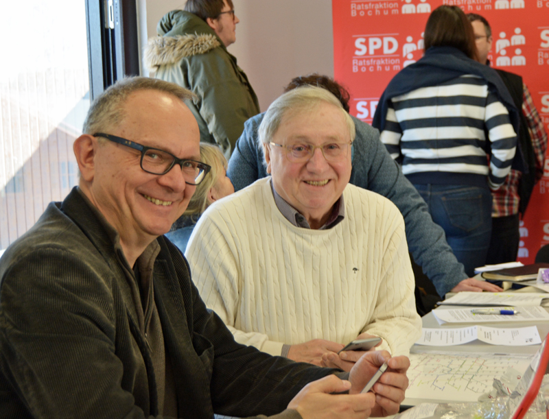 Dr. Hans Hanke (l.) und Dieter Fleskes