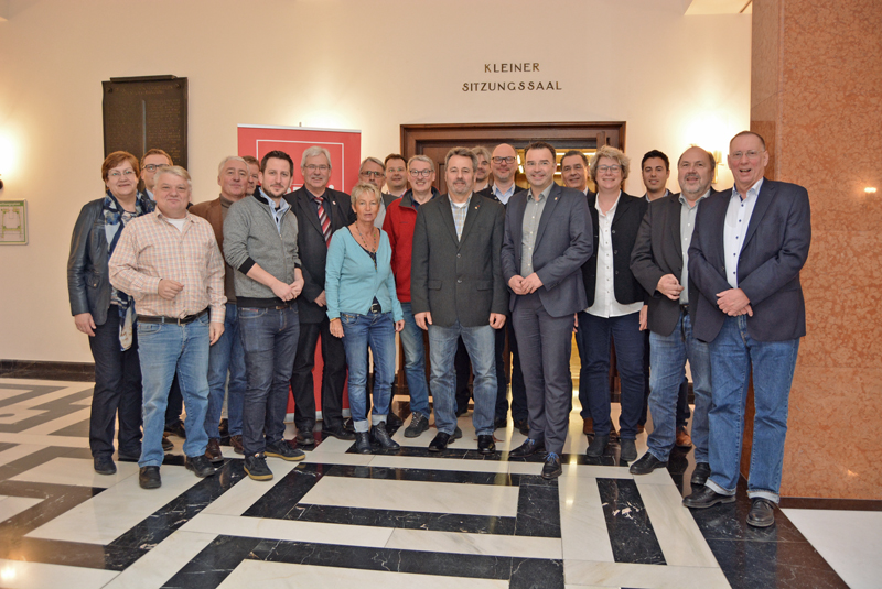 SPD-Ratsfraktion Bochum: Die Runde der SPD-Fraktionsvorsitzenden aus Räten und Kreistagen des Ruhrgebiets fand am 16. März 2018 in Bochum statt.