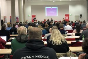 Delegierte und Gäste beim Parteitag der SPD Bochum #spdBOpt