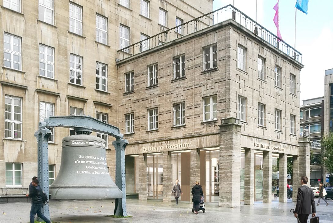 Sanierung Konzept Rathaus Bochum