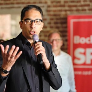 Neumitgliederempfang der SPD Bochum (01.07.2018): Oliver Basu Mallick
