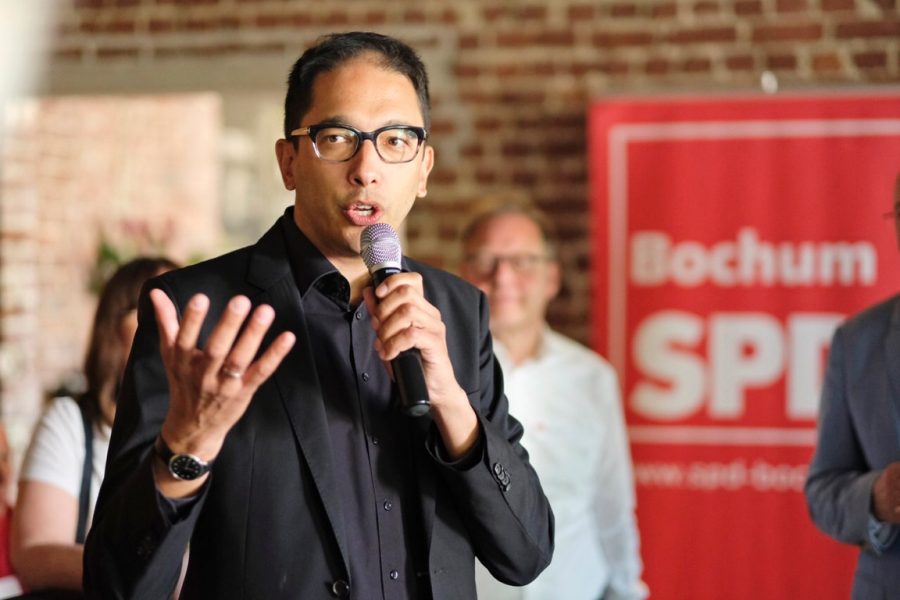 Neumitgliederempfang der SPD Bochum (01.07.2018): Oliver Basu Mallick
