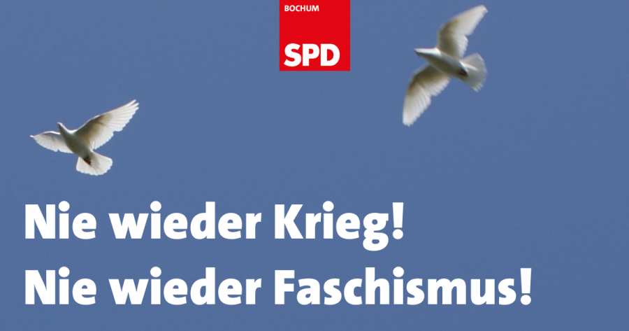 Nie wieder Krieg! Nie wieder Faschismus!
