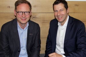 Karsten Rudolph (Vorsitzender der SPD Bochum) zusammen mit Thomas Eiskirch (Oberbürgermeister der Stadt Bochum) - Archivbild