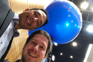 Oliver Basu Mallick und Kevin Kühnert