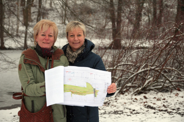 SPD-Ratsmitglied Martina Schnell und Christiane Laschinski aus der SPD-Bezirksfraktion Bochum-Mitte wünschen sich eine starke Bürgerbeteiligung.