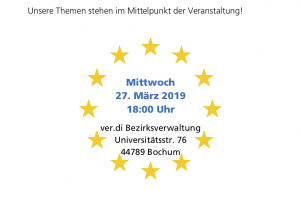 ver.di Mittleres Ruhrgebiet präsentiert Europa