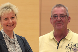 Martina Schnell und Reiner Rogall wollen die Verkehrswende vorantreiben.