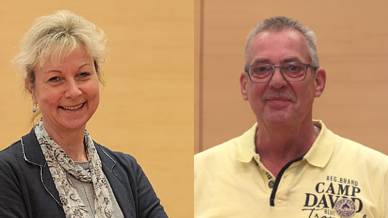 Martina Schnell und Reiner Rogall wollen die Verkehrswende vorantreiben.