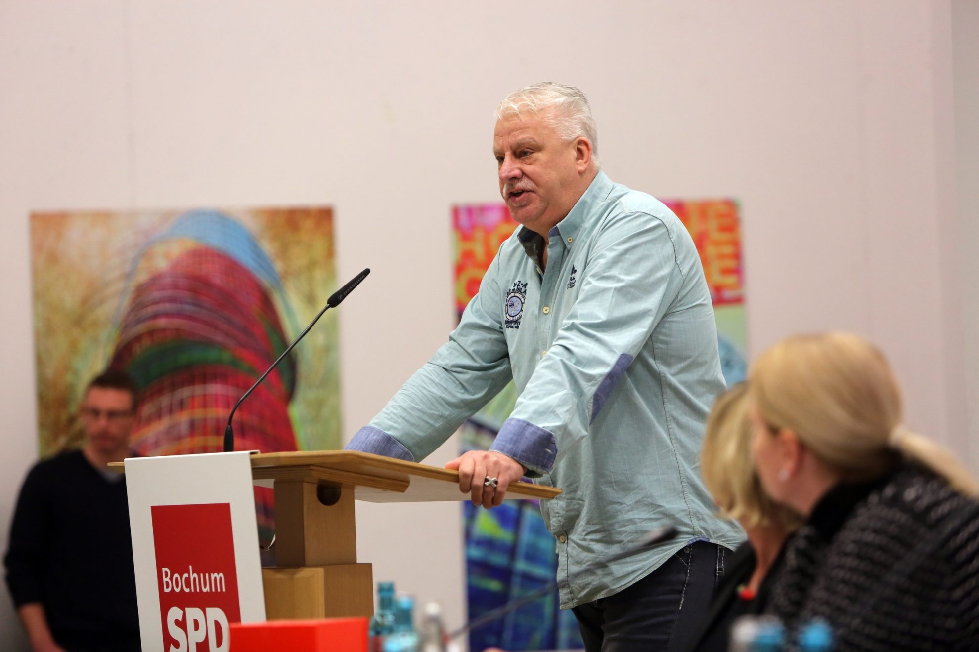 Michael Cors, stv. Betriebsrat bei thyssenkrupp und Vorsitzender der SPD-Betriebsgruppe, Foto: Werner Sure