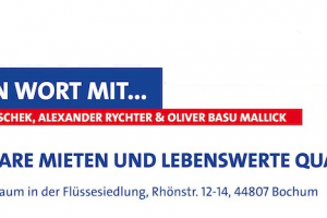 Auf ein Wort mit... Michael Groschek, Alexander Rychter & Oliver Basu Mallick (16. Mai ab 19 Uhr)