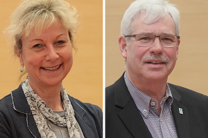 Die SPD-Ratsmitglieder Martina Schnell und Dr. Peter Reinirkens wollen, dass Bus und Bahn in Bochum einen Tag lang kostenlos fahren.