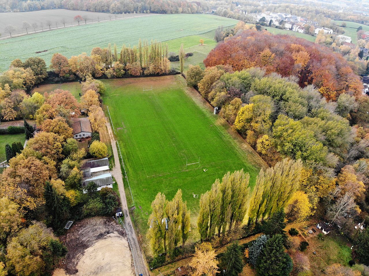 Hier soll das neue Sportzentrum für American Football entstehen.