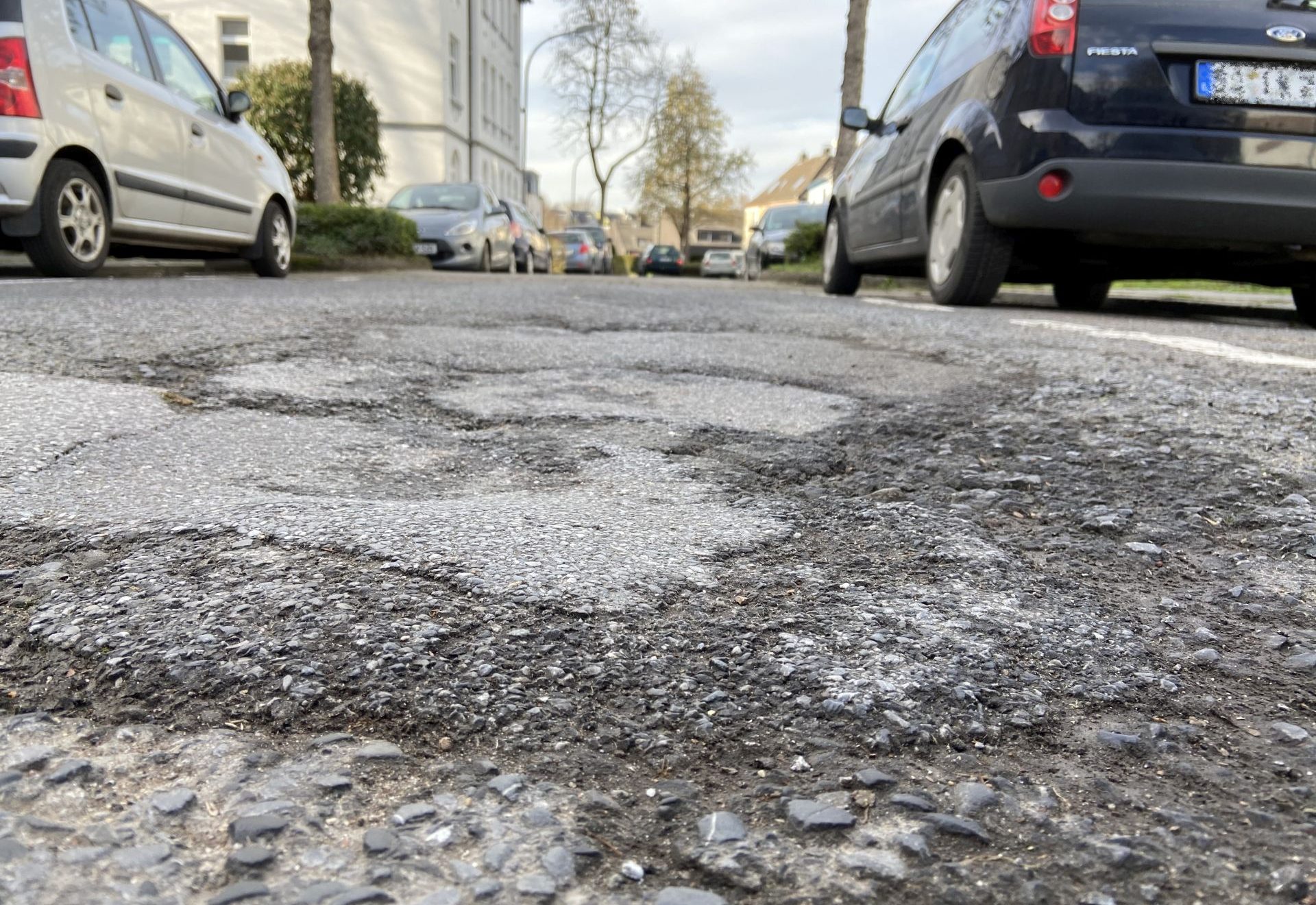 Die Laerstraße in Altenbochum wird im zweiten Abschnitt der Radroute umgebaut und saniert.