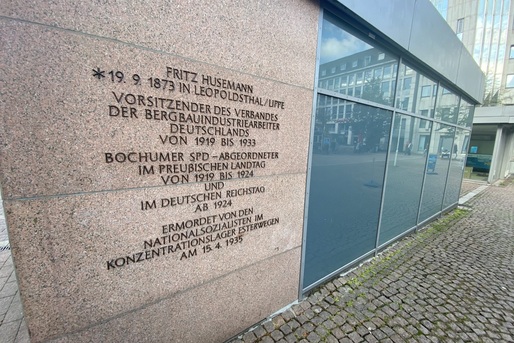Auch nach der Neugestaltung soll auf dem Husemann-Platz an Frit Husemann erinnert werden.