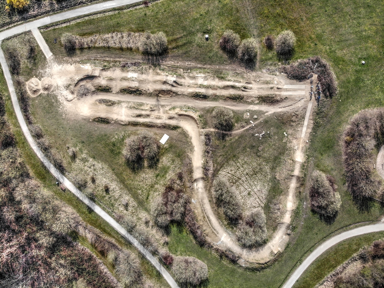 Der BMX-Trail im Springorumpark