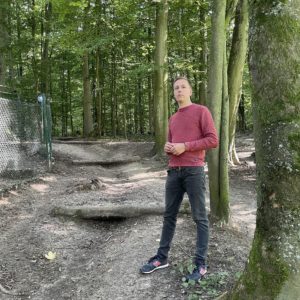 Tim Radzanowski hat sich vor Ort den Zustand der Wege angesehen.