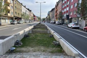 Nach aufwendigen Arbeiten ist die Hattinger Straße wieder frei gegeben.