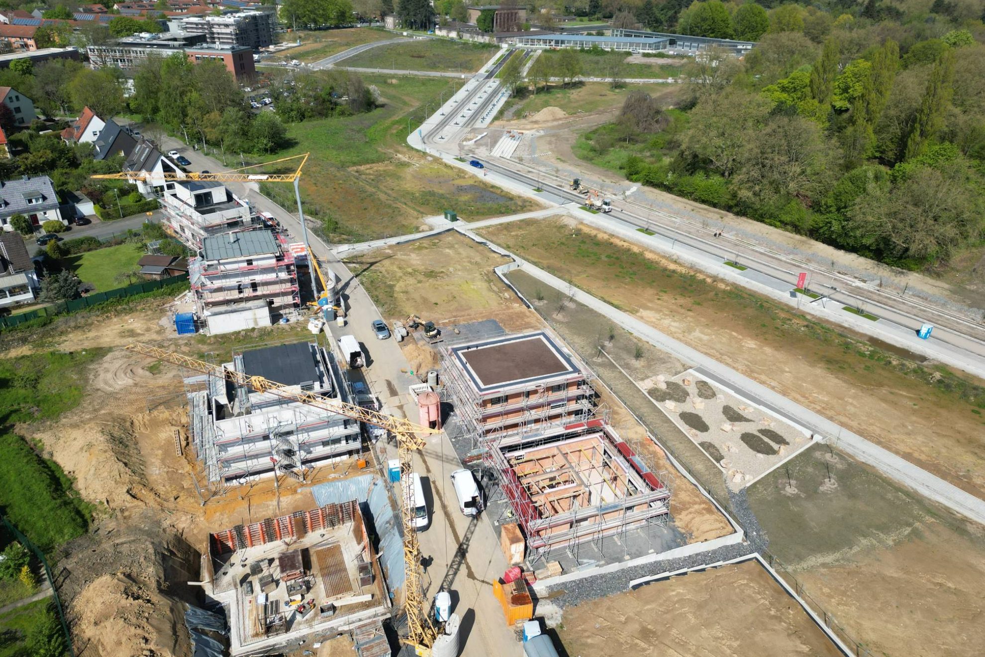 30 Prozent der entstehenden Wohnungen im Ostpark sind sozial gefördert.